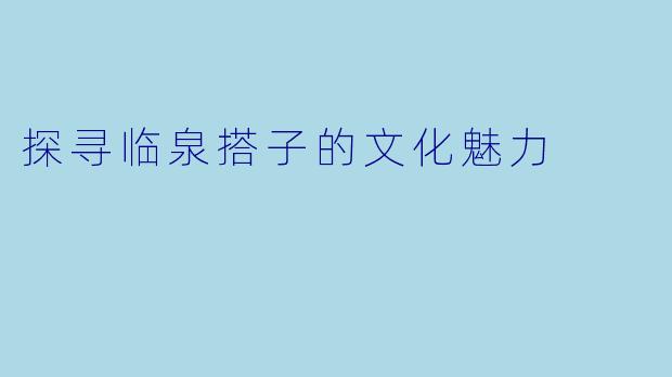 探寻临泉搭子的文化魅力