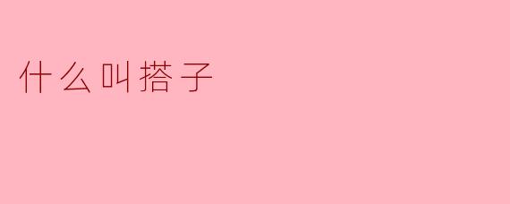 什么叫搭子？