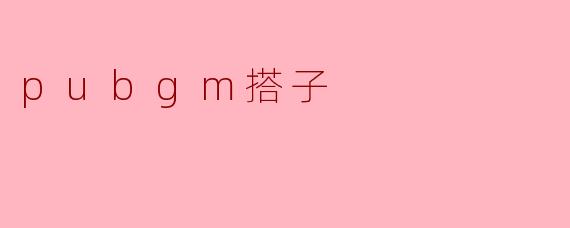 什么是“pubgm搭子”？  