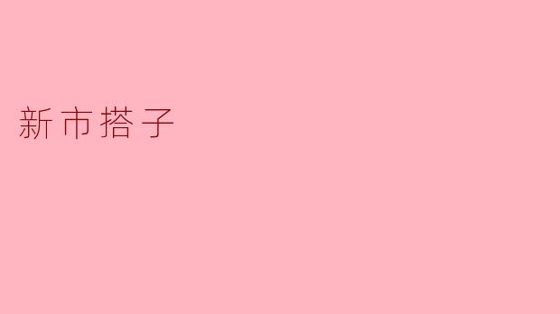 新市搭子
