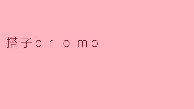 搭子bromo