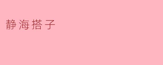 静海搭子