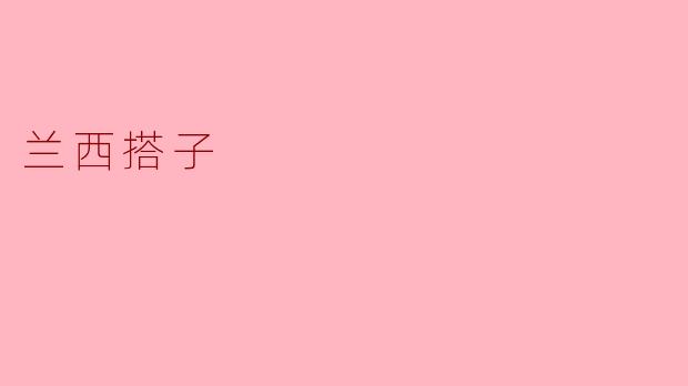 兰西搭子