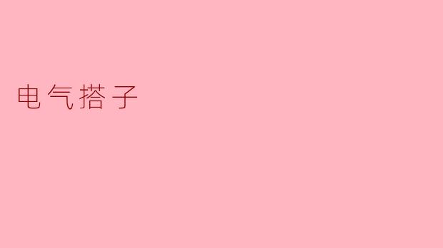 电气搭子