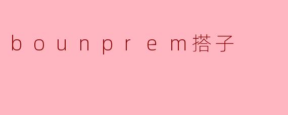 bounprem搭子