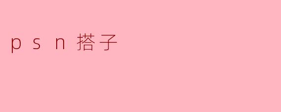 psn搭子