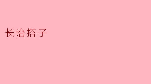 长治搭子