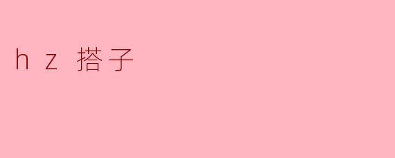 hz搭子