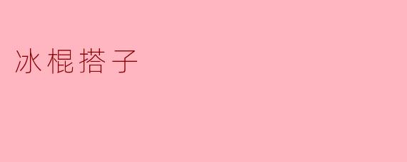 冰棍搭子