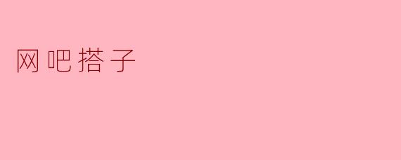 网吧搭子