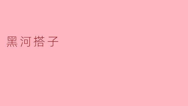 黑河搭子:跨越边界的情谊与协作