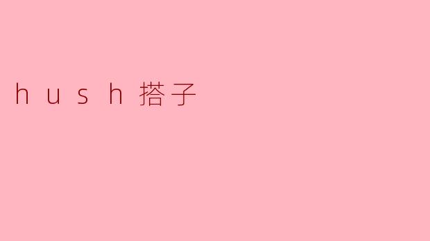 hush搭子