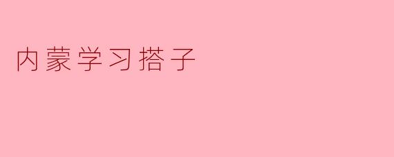 内蒙学习搭子是什么,它的主要作用是什么?