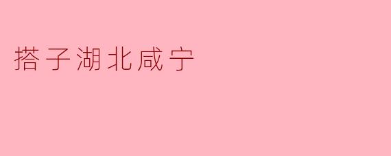搭子湖北咸宁