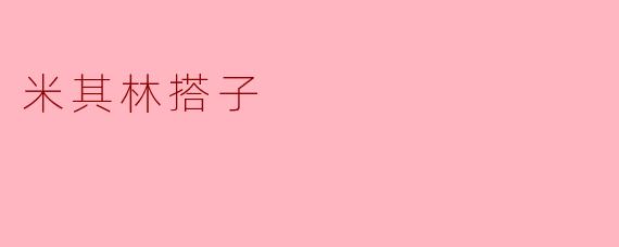 ### 米其林搭子:美食探索的新方式