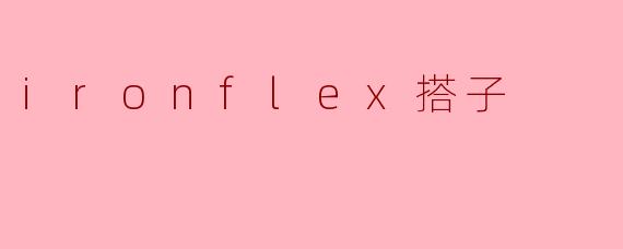 ironflex搭子