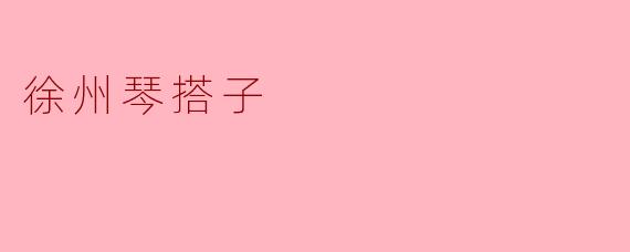 徐州琴搭子:古老艺术的现代传承