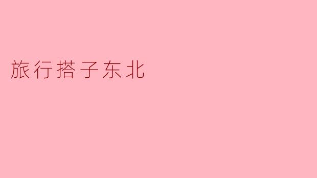 旅行搭子东北