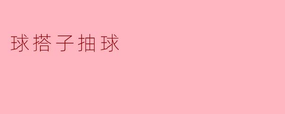 球搭子抽球