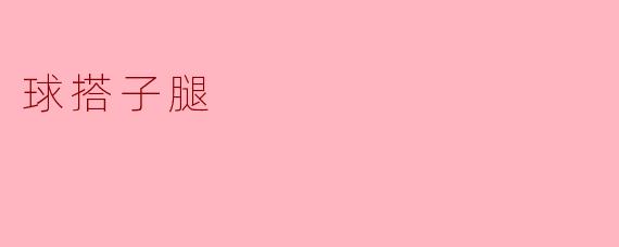 球搭子腿