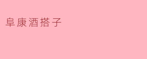阜康酒搭子
