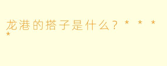 龙港的搭子是什么？****