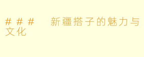 ### 新疆搭子的魅力与文化