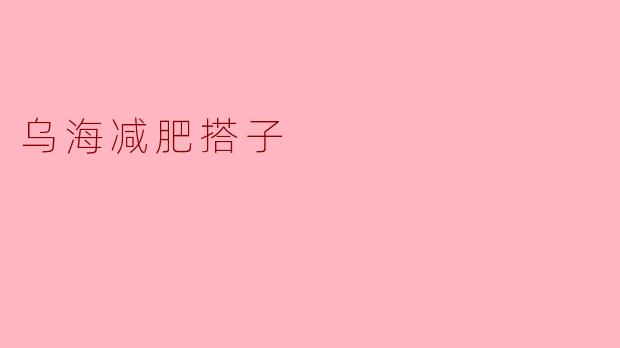 乌海减肥搭子：共同奋斗的快乐旅程