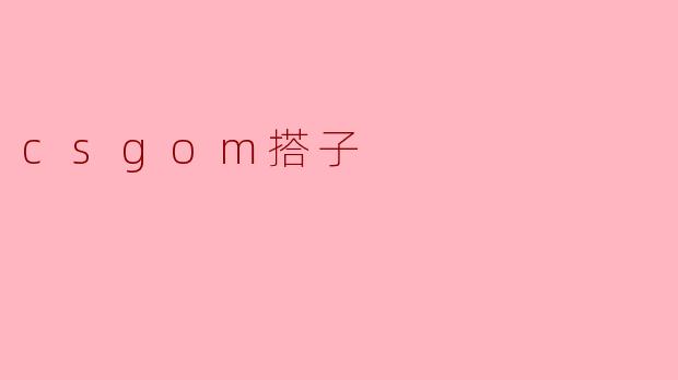 csgom搭子