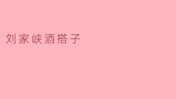 刘家峡酒搭子