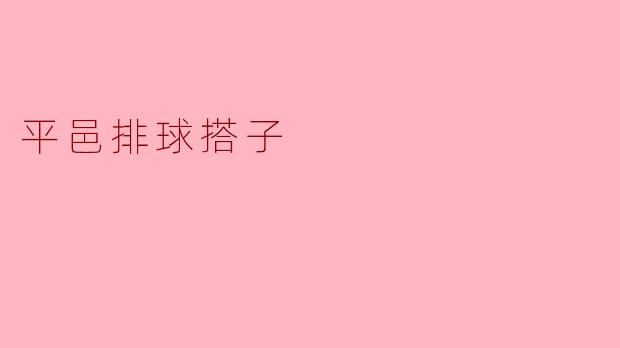 《平邑排球搭子:小城里的热血与默契》