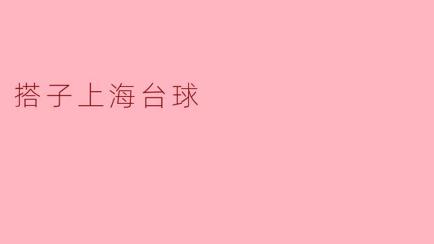 搭子上海台球