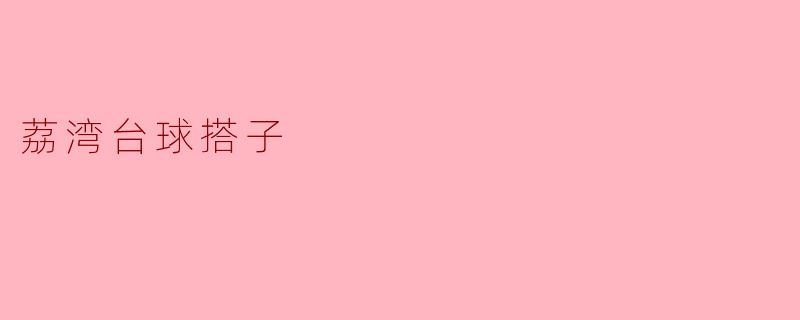 荔湾台球搭子