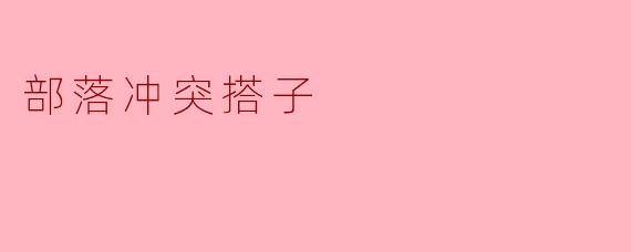 部落冲突搭子