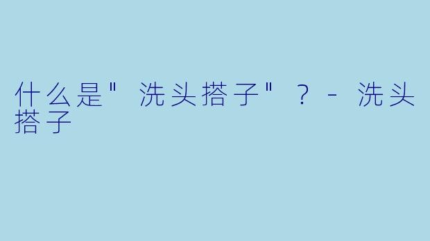 什么是