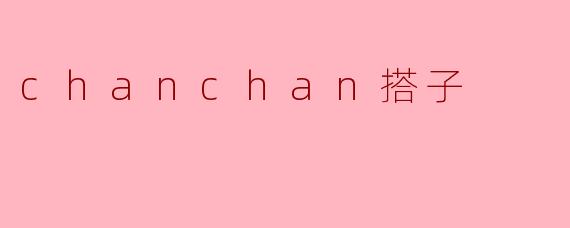 chanchan搭子