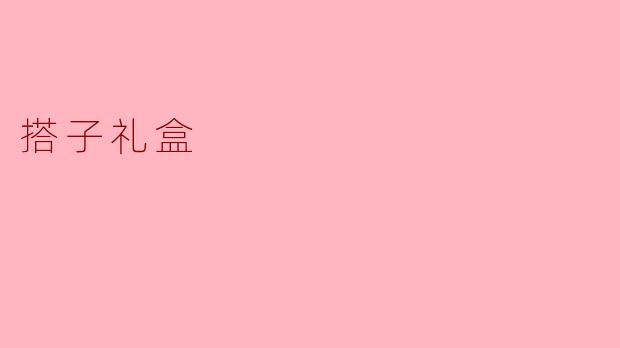 搭子礼盒