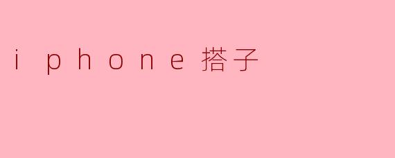 iphone搭子