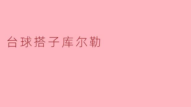 台球搭子库尔勒