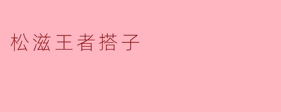 松滋王者搭子