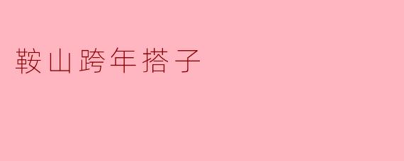 鞍山跨年搭子