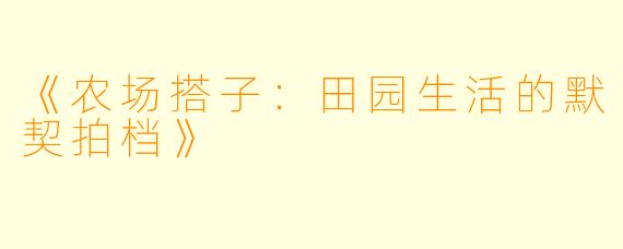 《农场搭子：田园生活的默契拍档》