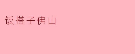 饭搭子佛山