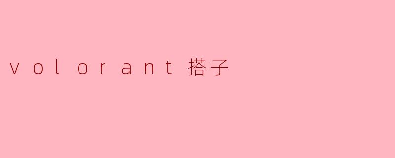 想找个《Valorant》搭子，有没有什么建议？