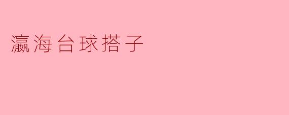 瀛海台球搭子